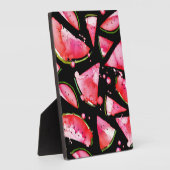 水彩スイカ2 フォトプラーク (側面)