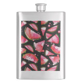 水彩スイカ2 フラスク (正面)