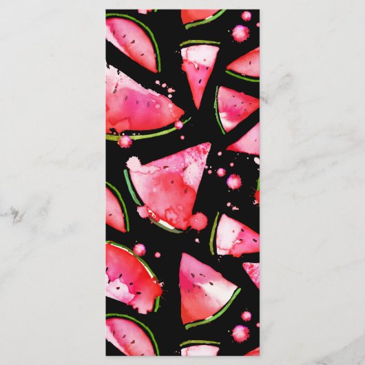 水彩スイカ2 メニュー (正面)