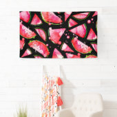 水彩スイカ2 横断幕 (インサイチュ)