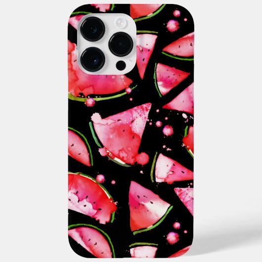 水彩スイカ2 Case-Mate iPhoneケース (裏面)