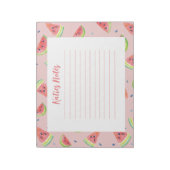 水彩スイカ ノートパッド (回転)