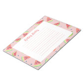 水彩スイカ ノートパッド (アングル)