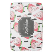 水彩スイカ バスマット (正面縦)