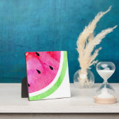水彩スイカ フォトプラーク (インサイチュ)