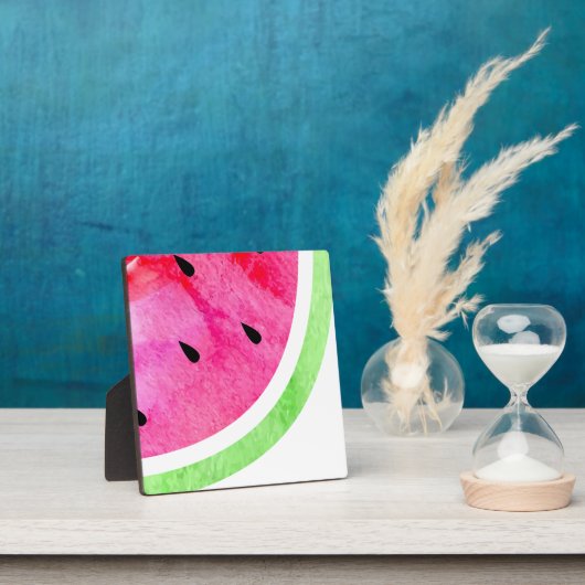 水彩スイカ フォトプラーク (インサイチュ)