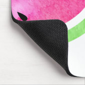 水彩スイカ マウスパッド (コーナー)