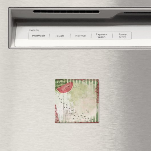 水彩スイカ マグネット (インサイチュ (食洗機))