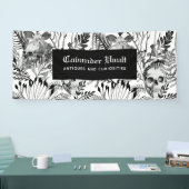 水彩スカル園 横断幕 (トレードショー)