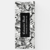 水彩スカル園 横断幕 (縦)