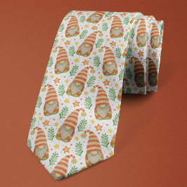 水彩スカンジナビア格言かわいいクリスマス ネクタイ