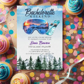 水彩スキーバチェロレッテ 招待状