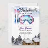 水彩スキーバチェロレッテ 招待状 (正面)