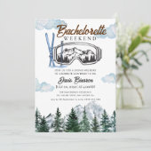 水彩スキー・バチェロレッテ・ウィークエンド 招待状 (スタンド正面)