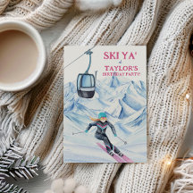 水彩スキー・パーティー