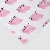 水彩スクリプトビジネスサンキューパターン 薄葉紙 (詳細)