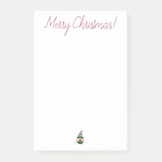 水彩スケッチクリスマス格言 ポストイット (正面)