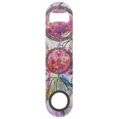 水彩スケッチ「夢を追う」 スピード栓抜き (裏面)