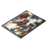 水彩スケッチMotoBikers ノートブック (左側)