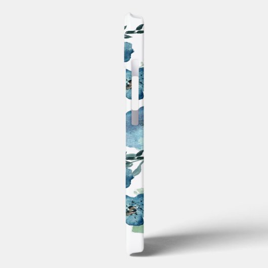 水彩スタイリッシュフローラエレガント花緑 Case-Mate iPhoneケース (裏面 / 左)