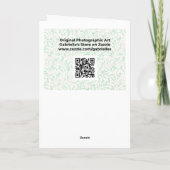 水彩スタイルアートキャットノートカード カード (裏面)