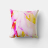 水彩スタイルフラワーアート装飾用クッション クッション (正面)