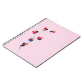 水彩スタイル手帳 ノートブック (左側)