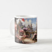 水彩スタイル コーヒーマグカップ (正面左)