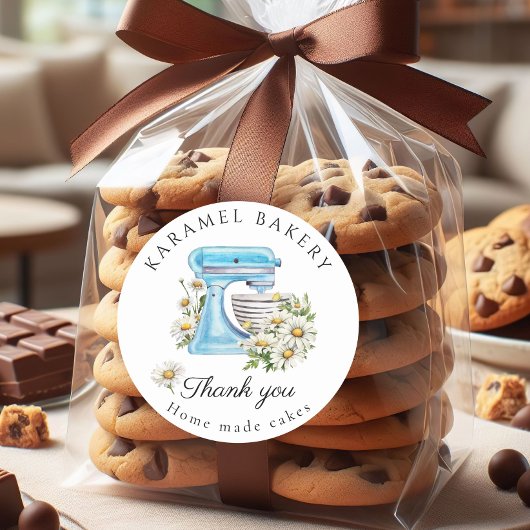 水彩スタンドミキサー(デイジー付) ラウンドシール