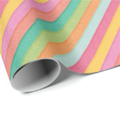 水彩ストライピング ラッピングペーパー (ロールコーナー)