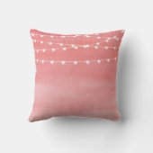 水彩ストリングライト装飾用クッション クッション (裏面)