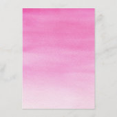 水彩ストリングラ結婚イト エンクロージャーカード (裏面)