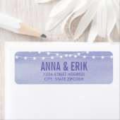 水彩ストリングラ結婚イト ラベル (インサイチュ)