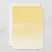 水彩ストリングラ結婚イト 招待状 (裏面)