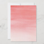 水彩ストリングラ結婚イト 招待状 (裏面)