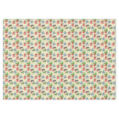 水彩ストロベリーラズベリーカラント模様 テーブルクロス (正面(横))