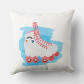 水彩スプラッシュ付きローラースケート クッション (裏面)