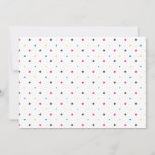 水彩スペインのフローラ結婚Fiestaの写真 サンキューカード (裏面)