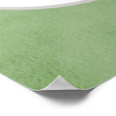 水彩スロースをテーマにしたベビースシャワーへようこそ ポスター (角)