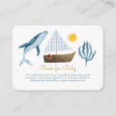 水彩セーラージンベイシーブックベビー エンクロージャーカード (正面)