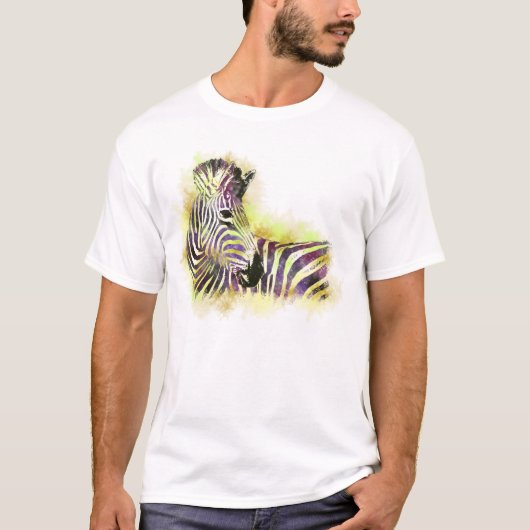 水彩ゼバ Tシャツ (正面)