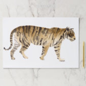 水彩タイガー歩く ペーパーパッド (インサイチュ)