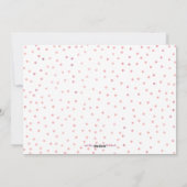 水彩タイポグラフィクリスマスフォト シーズンカード (裏面)