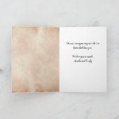 水彩タイポグラフィダディーハッピーファーザーズデイ カード (内部)