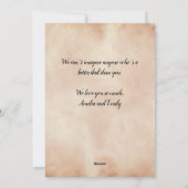 水彩タイポグラフィダディーハッピーファーザーズデイ シーズンカード (裏面)