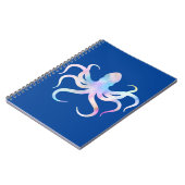 水彩タコ ノートブック (左側)