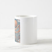 水彩タコ・マグカップ コーヒーマグカップ (中央)