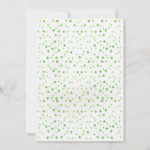 水彩タコ'Boutツインズフィエスタベイビーシャワー 招待状 (裏面)