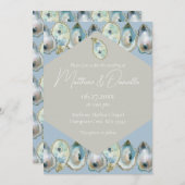 水彩タマゴガイ 招待状 (正面/裏面)