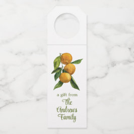 水彩タンオーガニックゲリン ボトルネックタグ